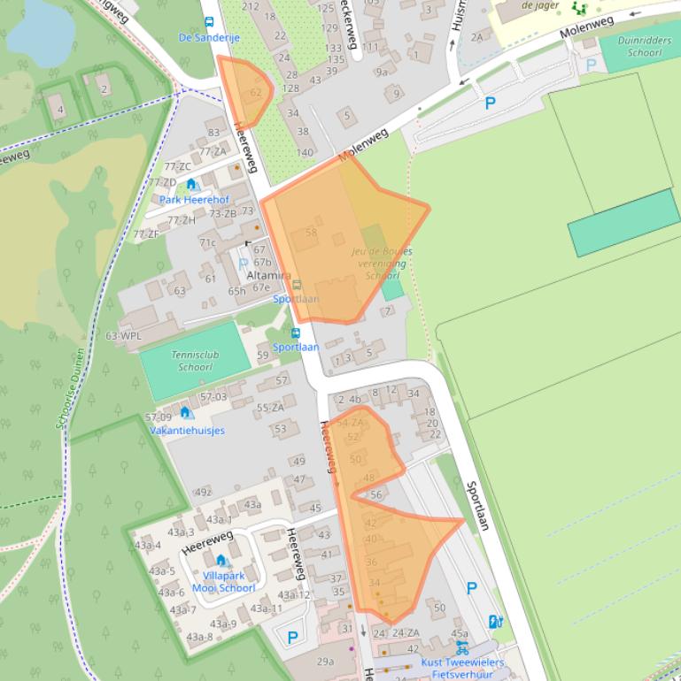 Kaart van postcodegebied 1871EJ.