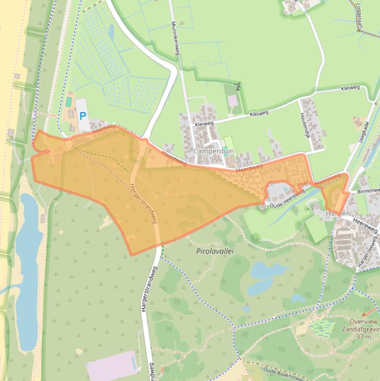 Kaart van postcodegebied 1871GL.