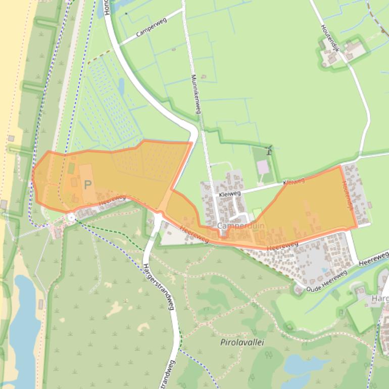 Kaart van postcodegebied 1871GM.