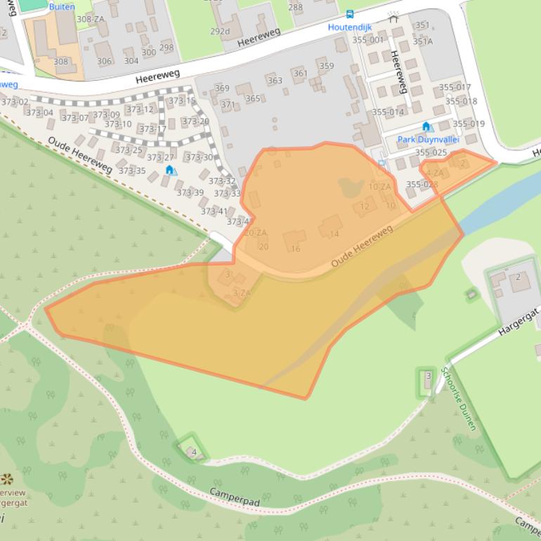Kaart van postcodegebied 1871GS.