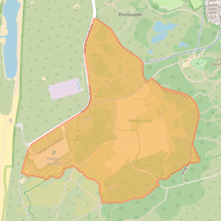 Kaart van postcodegebied 1871GZ.