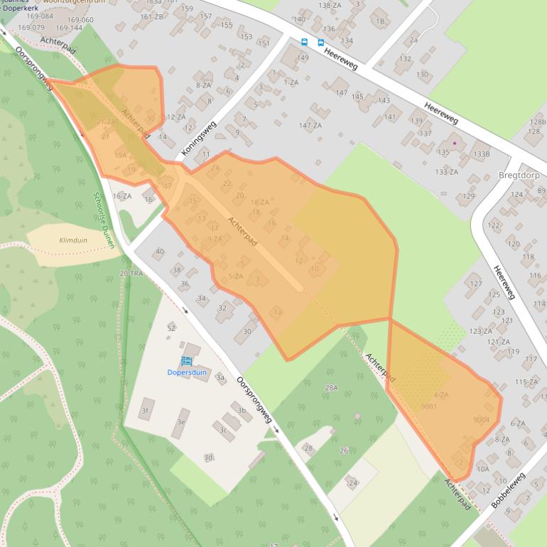 Kaart van postcodegebied 1871HC.