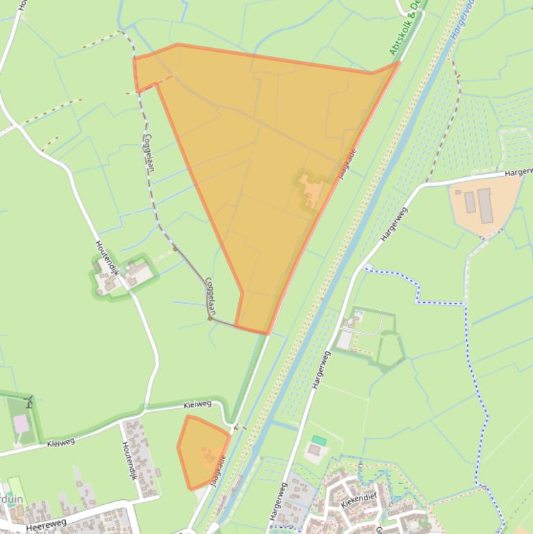 Kaart van postcodegebied 1871PM.