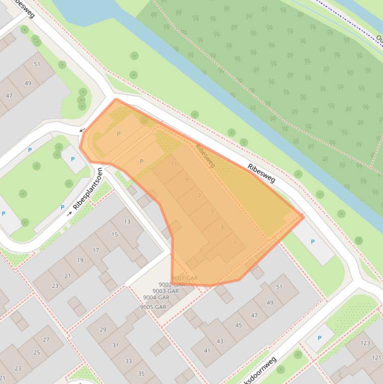 Kaart van postcodegebied 1871TA.