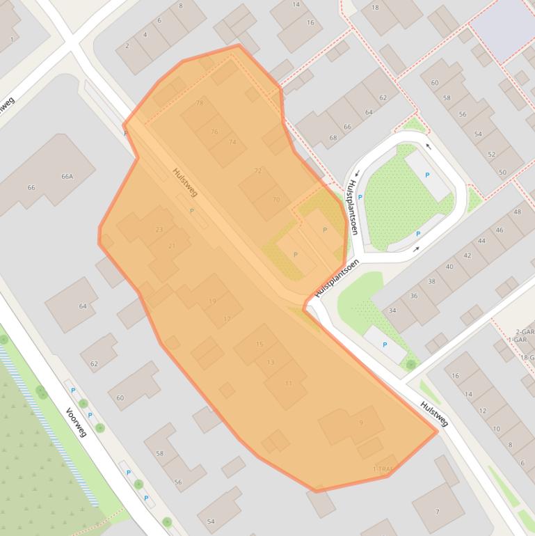 Kaart van postcodegebied 1871TJ.