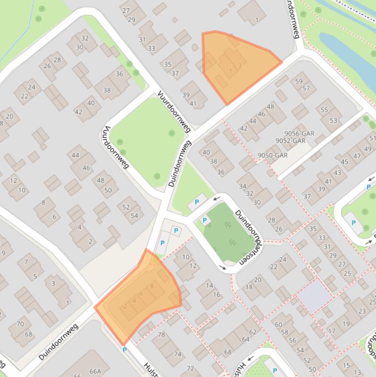 Kaart van postcodegebied 1871TM.