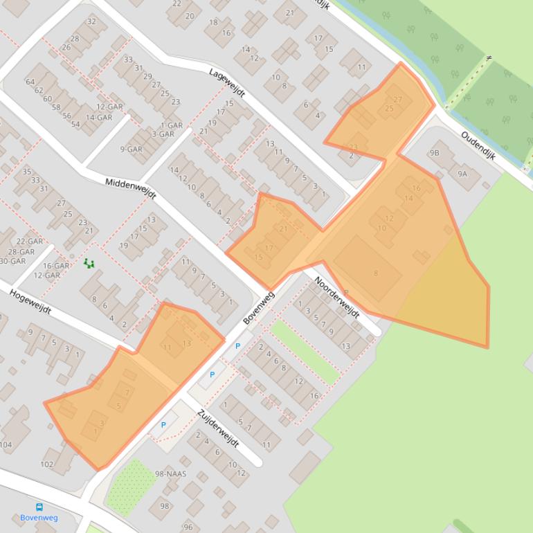 Kaart van postcodegebied 1871VN.