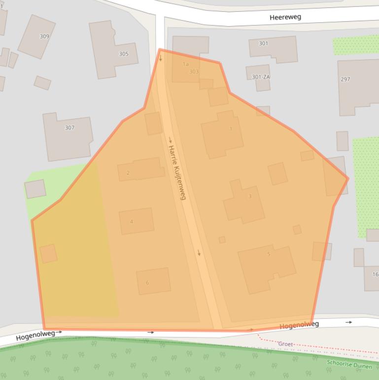 Kaart van postcodegebied 1873HL.