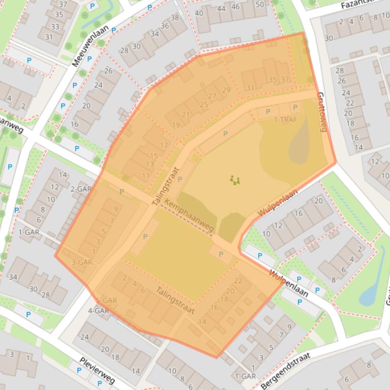 Kaart van postcodegebied 1873HW.