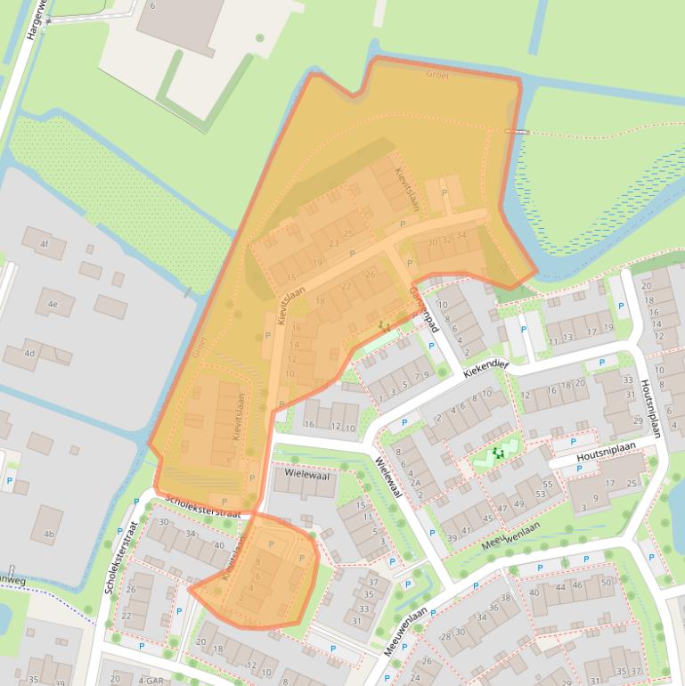 Kaart van postcodegebied 1873JG.