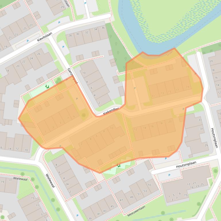 Kaart van postcodegebied 1873JR.