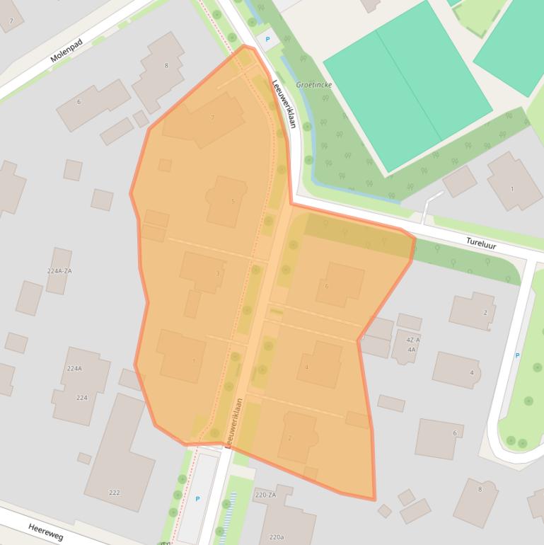 Kaart van postcodegebied 1873JV.