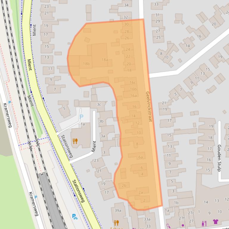 Kaart van postcodegebied 1901AH.