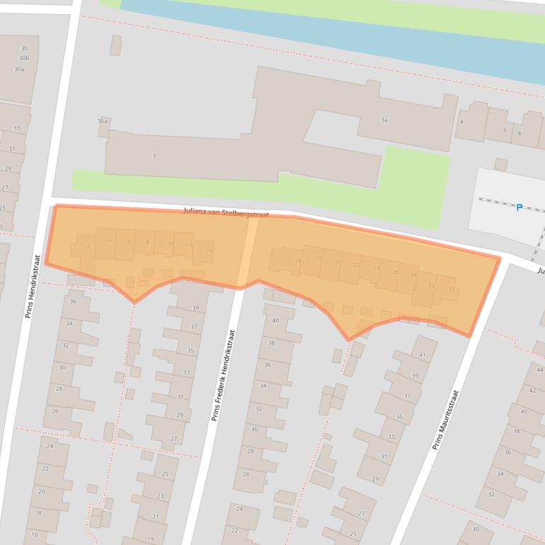 Kaart van postcodegebied 1901CG.