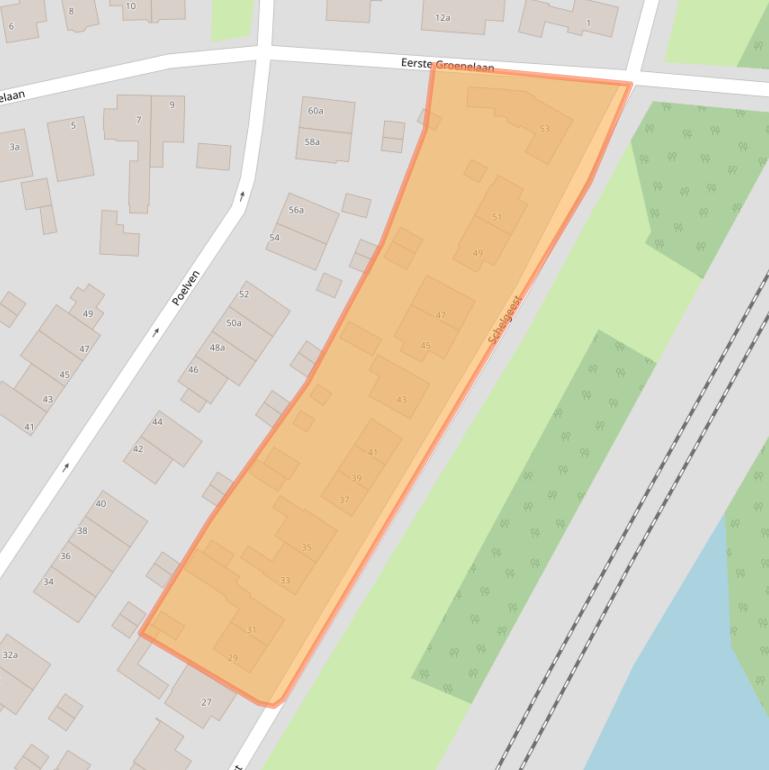 Kaart van postcodegebied 1901HC.