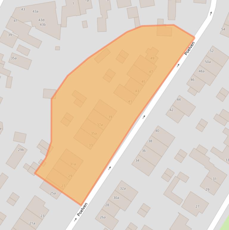 Kaart van postcodegebied 1901HE.