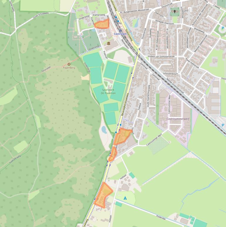 Kaart van postcodegebied 1901NL.