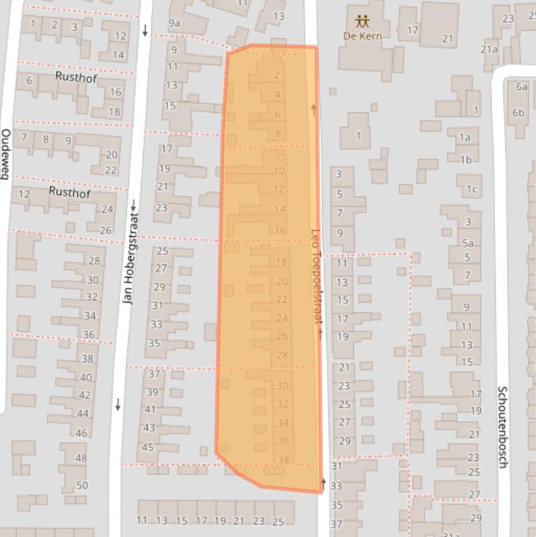 Kaart van postcodegebied 1901PN.