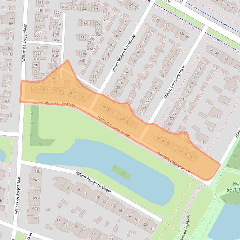 Kaart van postcodegebied 1901TP.