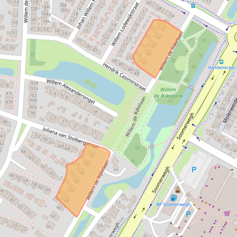 Kaart van postcodegebied 1901TT.