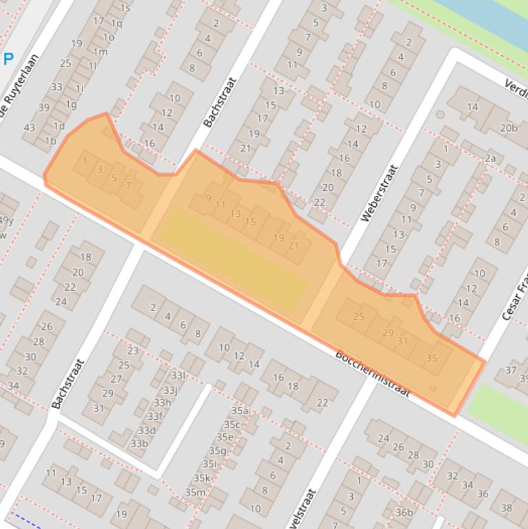 Kaart van postcodegebied 1901VB.