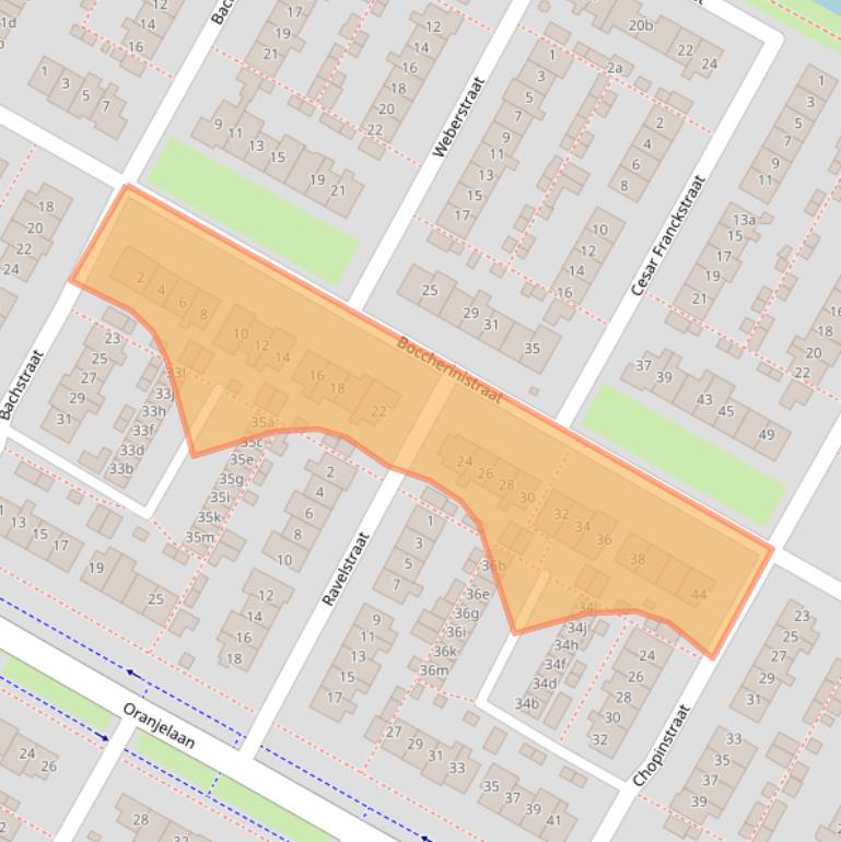 Kaart van postcodegebied 1901VD.