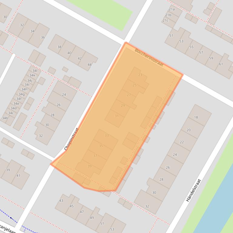 Kaart van postcodegebied 1901VG.