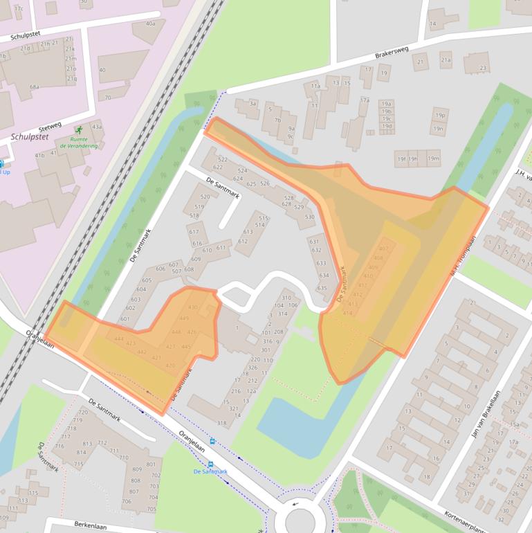 Kaart van postcodegebied 1901ZA.