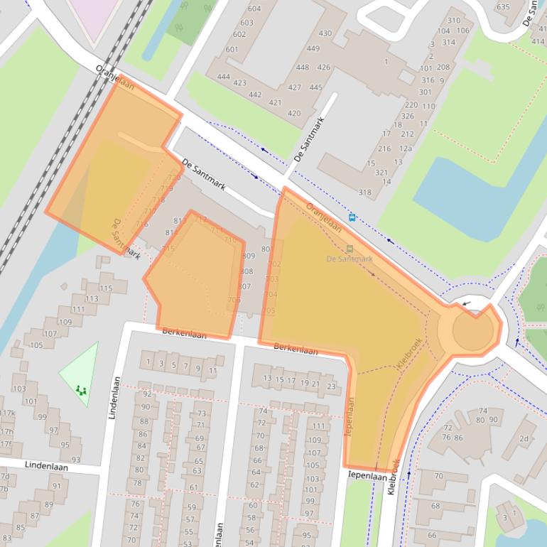 Kaart van postcodegebied 1901ZD.