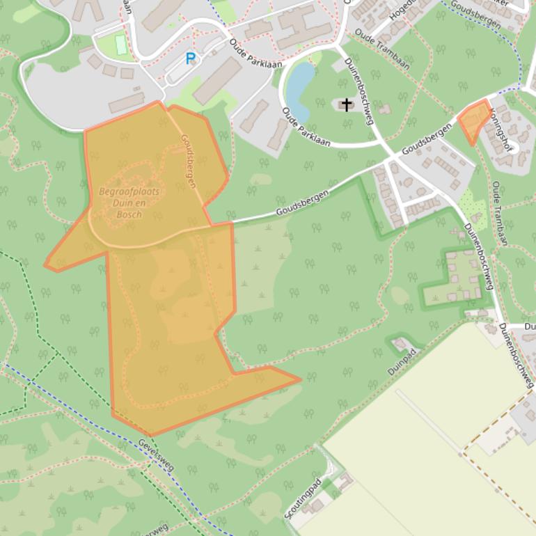 Kaart van postcodegebied 1901ZW.