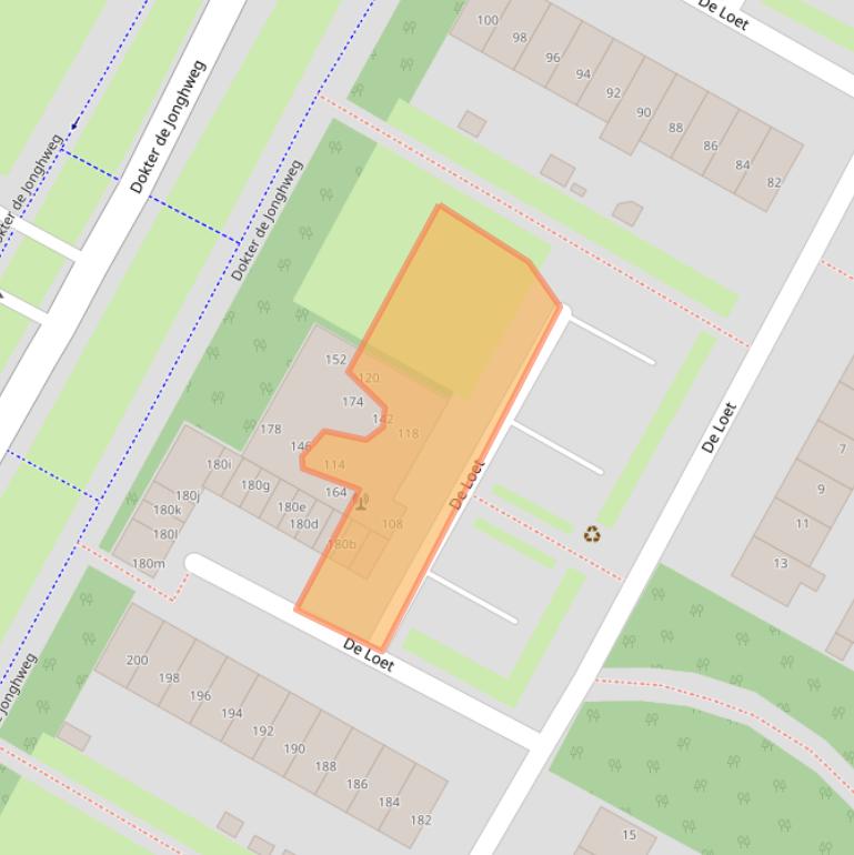 Kaart van postcodegebied 1902BM.