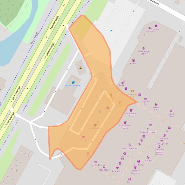 Kaart van postcodegebied 1902EL.