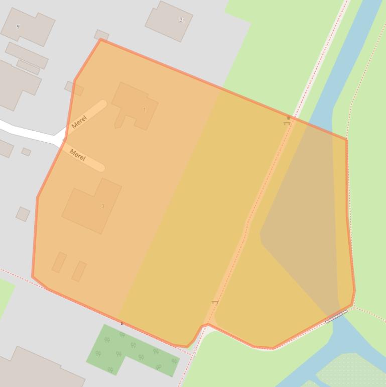 Kaart van postcodegebied 1902KB.