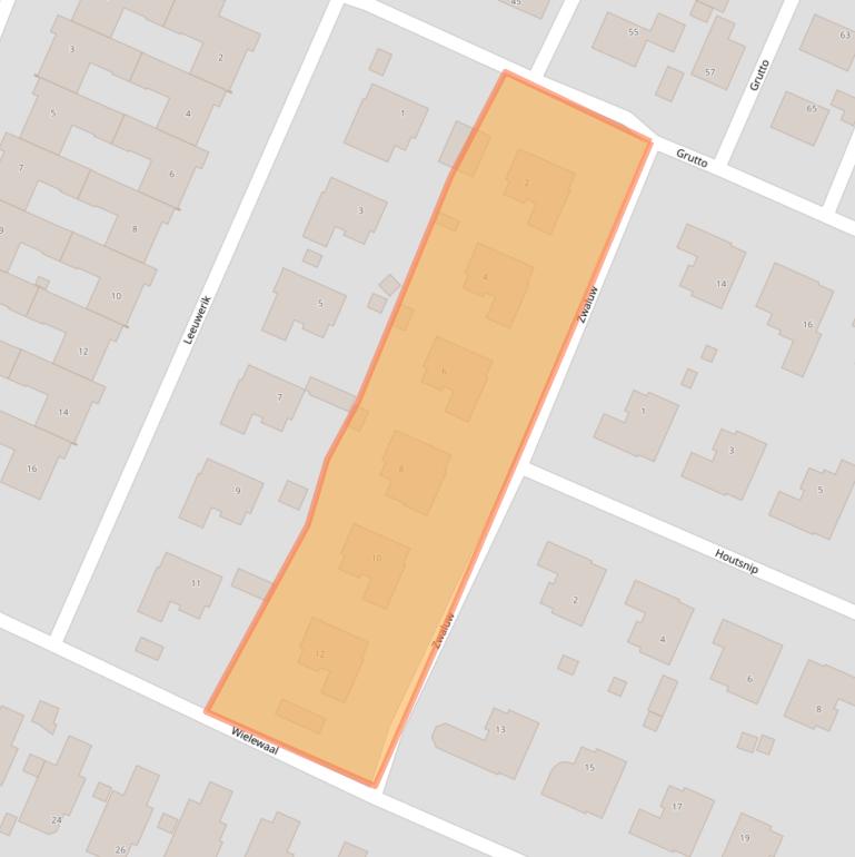 Kaart van postcodegebied 1902KJ.