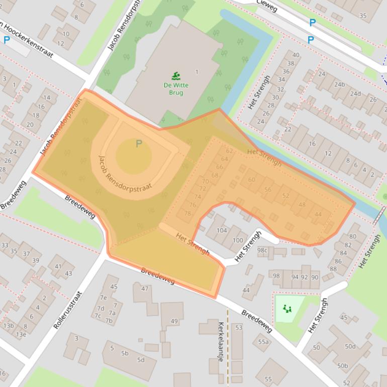 Kaart van postcodegebied 1902RH.