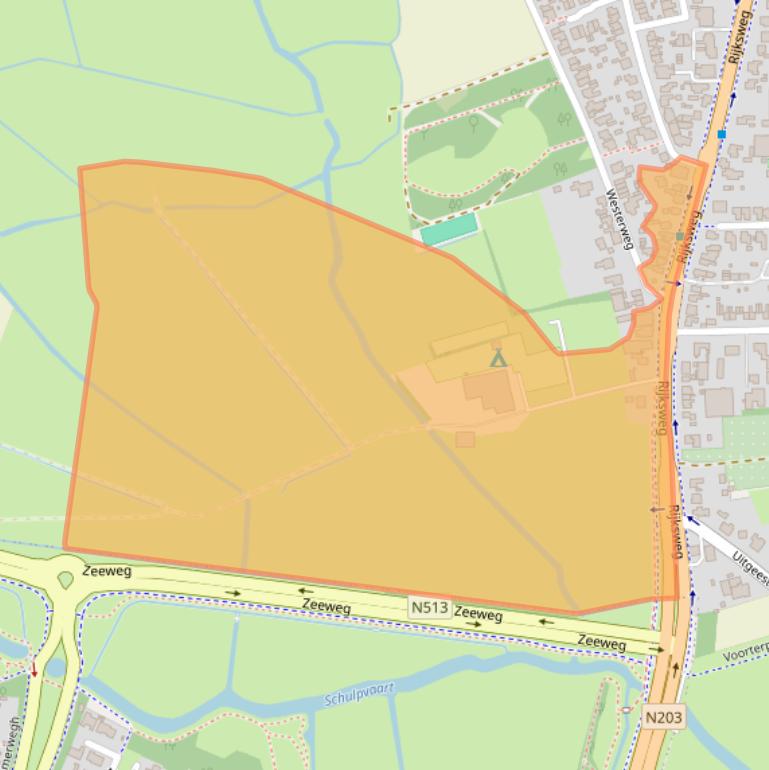 Kaart van postcodegebied 1906BC.