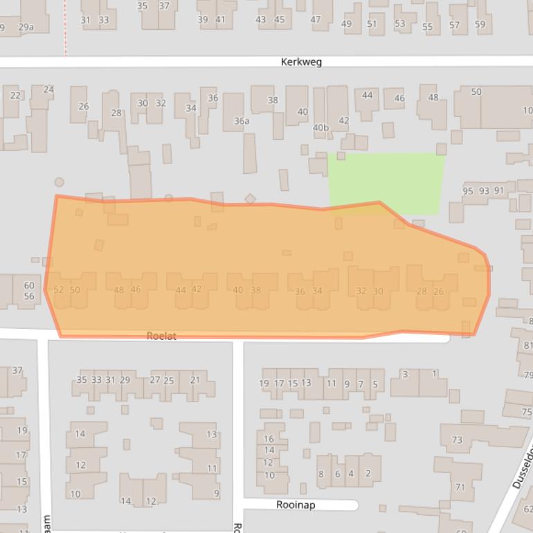 Kaart van postcodegebied 1906VG.