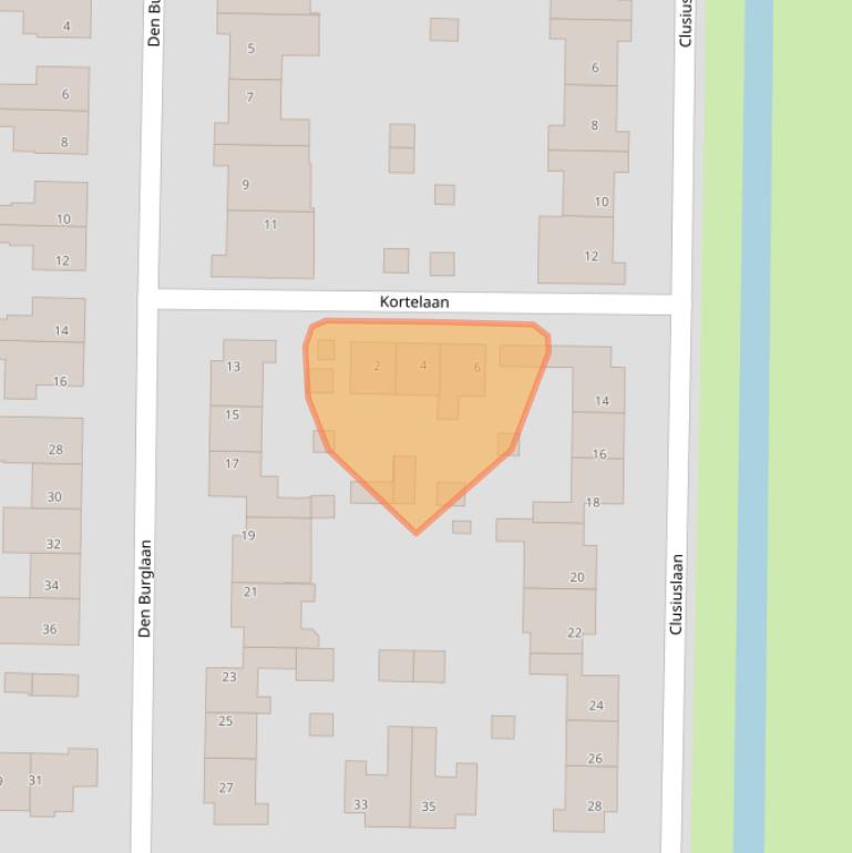 Kaart van postcodegebied 1906XN.