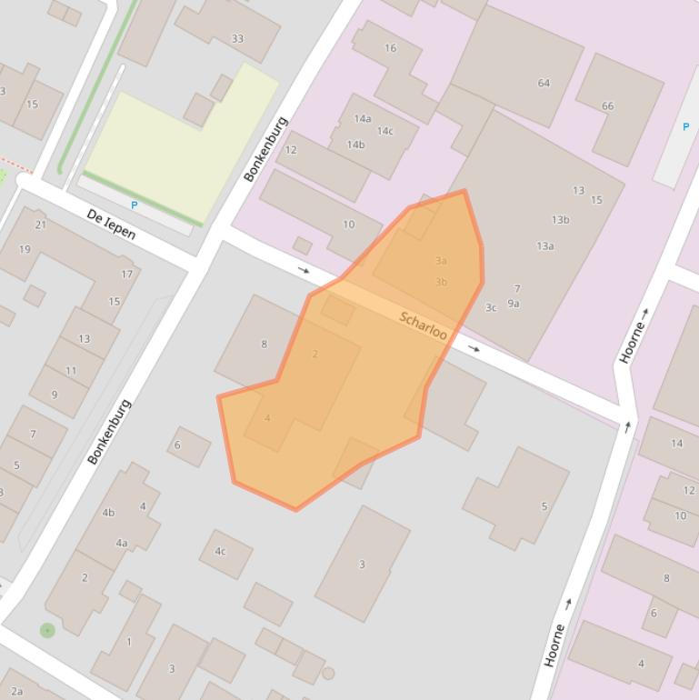 Kaart van postcodegebied 1911CB.