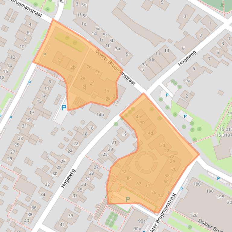 Kaart van postcodegebied 1911EP.