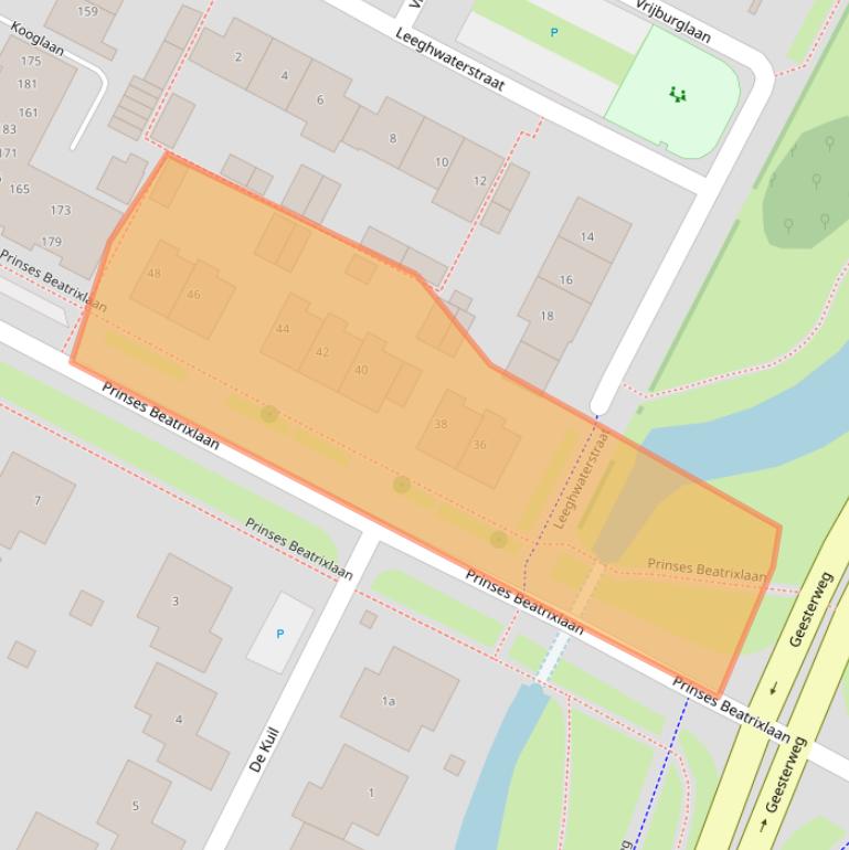 Kaart van postcodegebied 1911HS.