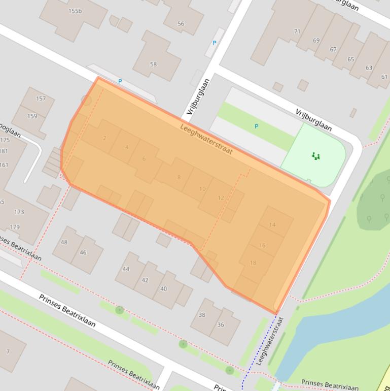 Kaart van postcodegebied 1911SB.