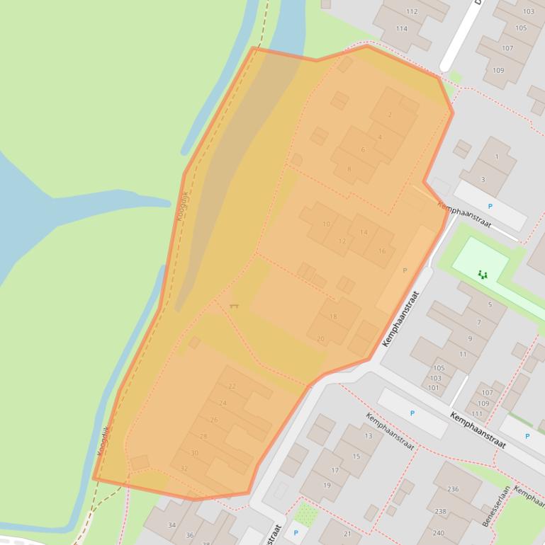 Kaart van postcodegebied 1911XB.