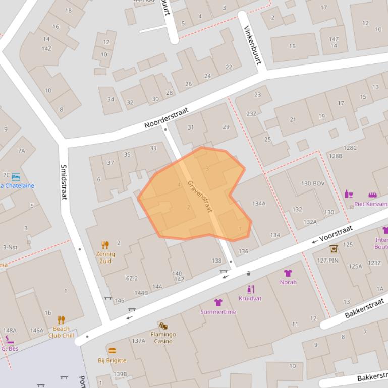 Kaart van postcodegebied 1931AE.