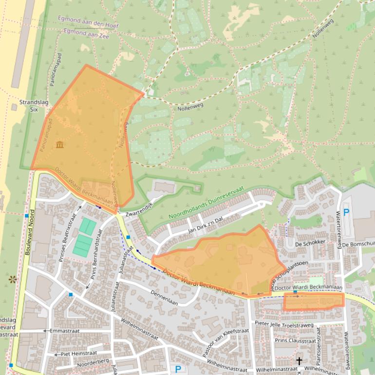 Kaart van postcodegebied 1931BW.