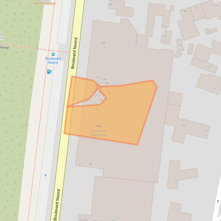 Kaart van postcodegebied 1931CX.