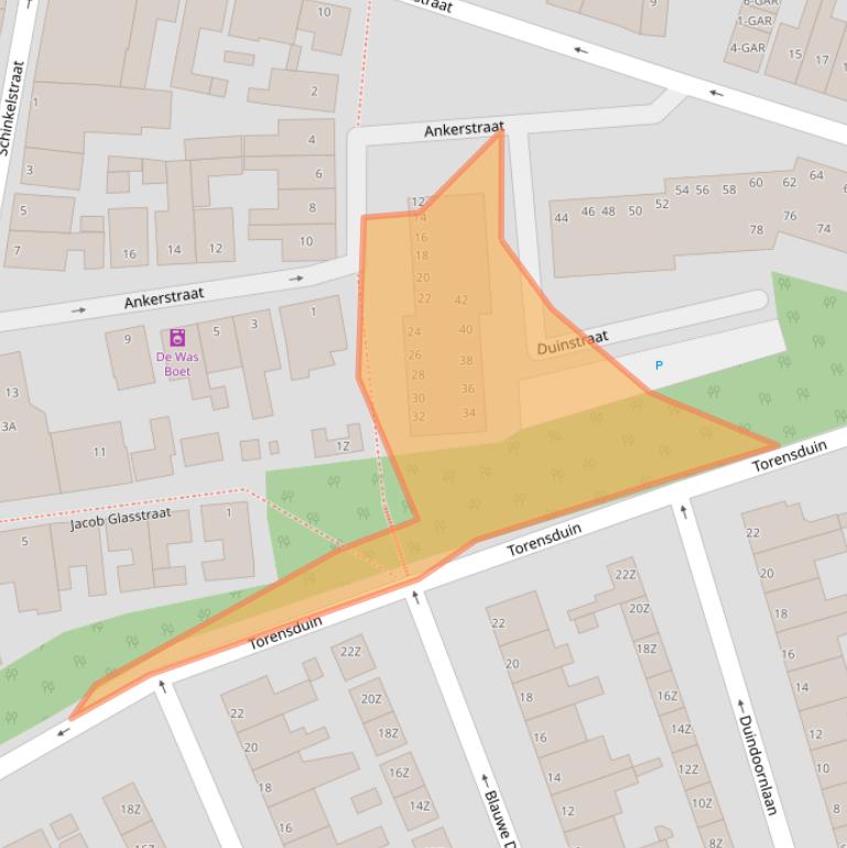 Kaart van postcodegebied 1931GR.
