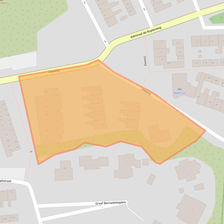 Kaart van postcodegebied 1931VH.