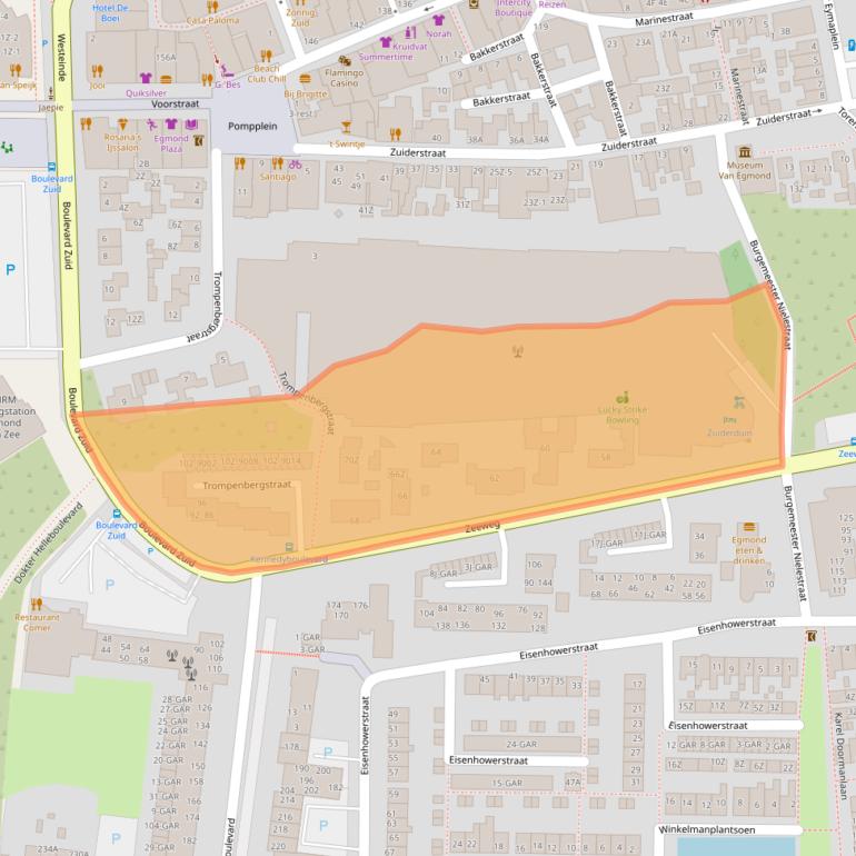 Kaart van postcodegebied 1931VL.