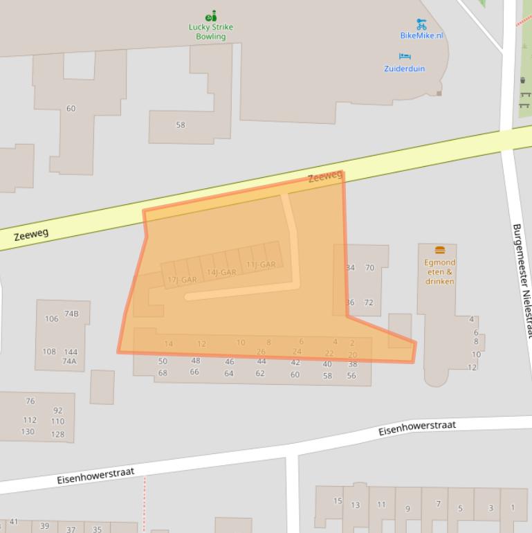 Kaart van postcodegebied 1931WK.